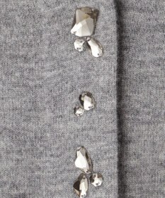 ICB 【洗える】 ジュエルニットカーディガン