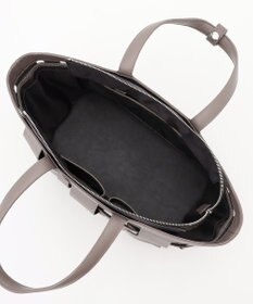 Y'SACCS 【リサイクルレザー】メッシュかごバッグ　large