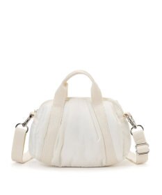 LeSportsac SHEEN MINI DUFFEL/ホワイトマシュマロ