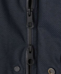 GOTAIRIKU 25年新作/3シーズン対応【仕事で着用可】メランジカルゼ フーデッドブルゾン_無地