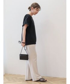 AMERICAN HOLIC 接触冷感袖タックカットプルオーバー