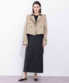 NAVE 【Nave・セットアップ可】ウールポリエステルツイルスカート