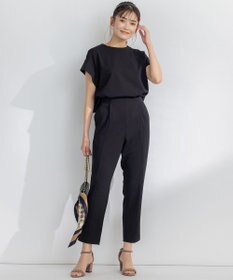 組曲 【吸湿・冷感・UVケア】スタイルアップジャージー パンツ