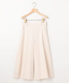 組曲 【WEB限定】ウールライクストレッチ フレアパンツ