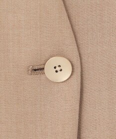 自由区 L 【接触冷感・速乾・UVケア・撥水・防シワ】リネンライクツィル ジレ