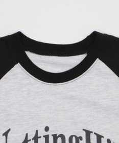 WEGO レタリングラグランT