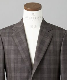 GOTAIRIKU 【CANONICO/カノニコ】 リベンジ 150's 通年スーツ（ブラウン×チェック）