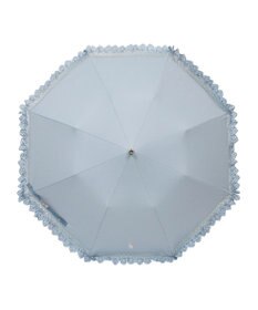 MOONBAT 【遮光/晴雨兼用日傘】POLO RALPH LAUREN(ポロ ラルフローレン) エンブフリル 折りたたみ傘 楽折 遮熱 UV