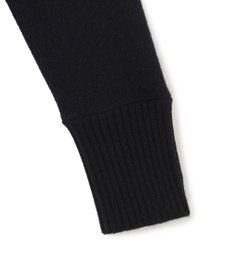 ICB 【洗える】ソフトカシミヤミックス ブロッキングハイネックニット