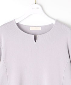 ANY SIS 【WEB・一部店舗限定】ペプラム ニット