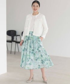 組曲 ライトアムンゼンジャージーバックリボン トップス