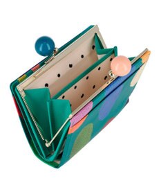 tsumori chisato CARRY カラフルズームドット ２つ折り財布 がま口
