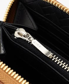 JOSEPH ABBOUD 【長財布】カウレザー エンボスメッシュ