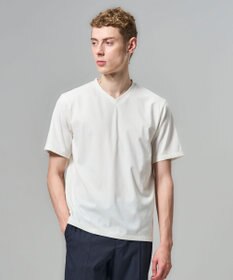 JOSEPH HOMME 新色追加【機能素材】ハイゲージベアスムース　VネックＴシャツ