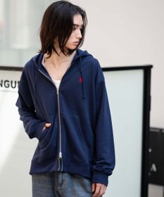 WEGO 【WEB限定/ユニセックス着用ITEM/25年秋冬新作/SMLサイズ展開】別注U.S.POLO ASSN.　ZIPパーカー