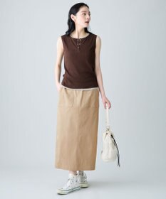 ANY 【2SET】ツインセットヘンリーネックタンクトップ