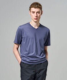 JOSEPH HOMME 新色追加【機能素材】ハイゲージベアスムース　VネックＴシャツ