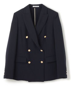 BEIGE， 【洗える・大人百花 春号掲載】JASMINE / ゴールドボタンダブルジャケット