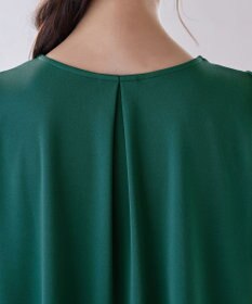 Tiaclasse L 【洗える】カットソーフレアAラインワンピース