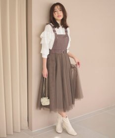 Feroux 【洗える】フリル ブラウス