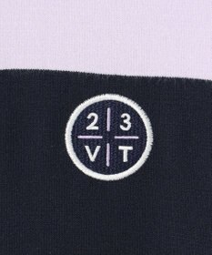 23区GOLF 【WOMEN】【ウォッシャブル】カラーブロックモックネック ニット