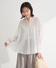 Green Parks フレアラインスキッパーブラウス