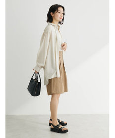 Green Parks 綿麻混ハーフパンツ