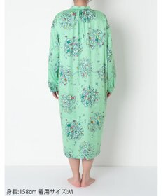 tsumori chisato SLEEP ルームウエア　ワンピース　長袖　綿100%　綿サテン素材　/ワコール　UNX545