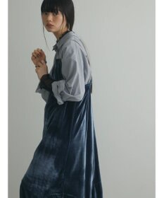 Green Parks armonia．ベロアキャミワンピース