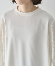 Green Parks Ｏ．袖プリーツブラウス