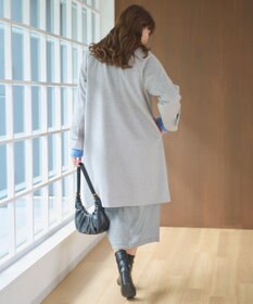 Feroux ウール混 Aラインコート