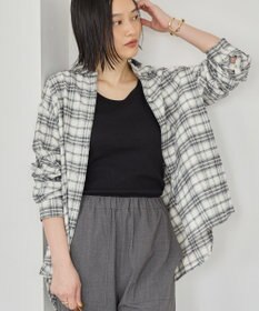 AMERICAN HOLIC ビエラ起毛チェックシャツ