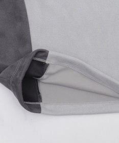 WEGO 【ユニセックス着用ITEM/MLサイズ展開】フェイクスウェードドルマンハーフZIPT（SS）