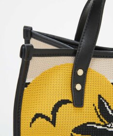 TOPKAPI 【TREASURE TOPKAPI】ニットジャガード  2way ミニ トートバッグ