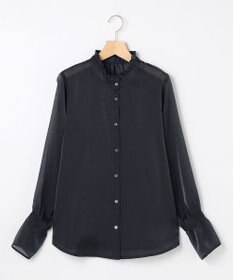 組曲 L 【WEB限定】シャイニーオーガンボウタイ付き ブラウス