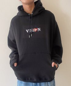 WEGO VISIONゴーストグラフィックプルパーカー