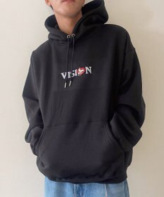 WEGO VISIONゴーストグラフィックプルパーカー