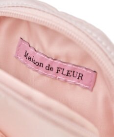 Maison de FLEUR コットンキャンディラウンドポーチチャーム