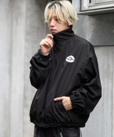 WEGO 【ユニセックス着用ITEM/リバーシブル/2WAY】リバーシブルフリースブルゾン