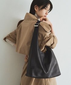 russet レザーホーボーバッグ L(CE-1654)