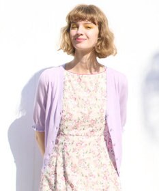 TOCCA 【洗える！】SWAN V NECK Vネック カーディガン