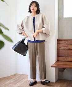 ANY ポンチョジップカーディガン