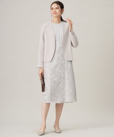 自由区 【洗える】オパールプリント ワンピース