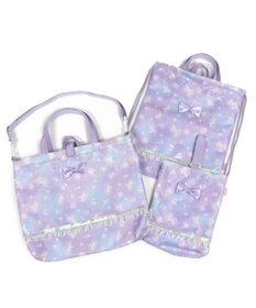 Mother garden マザーガーデン ユニコーン 通園・通学バッグ 3点セット 《フラワー柄》
