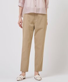 J.PRESS LADIES 麻シェルドライ テーパード パンツ