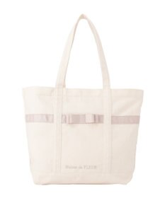 Maison de FLEUR マルチポケット帆布トートMバッグ