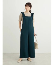 Green Parks ・ＲＡＹ　ＣＡＳＳＩＮ　ラッフルショルダーサロペット