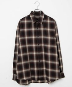 WEGO オンブレチェックシャツ