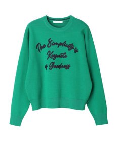 AMERICAN HOLIC サガラ刺繍ミラノリブニットプルオーバー