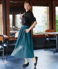 Tiaclasse L 【おのののかさん着用】ランダムタックロングスカート